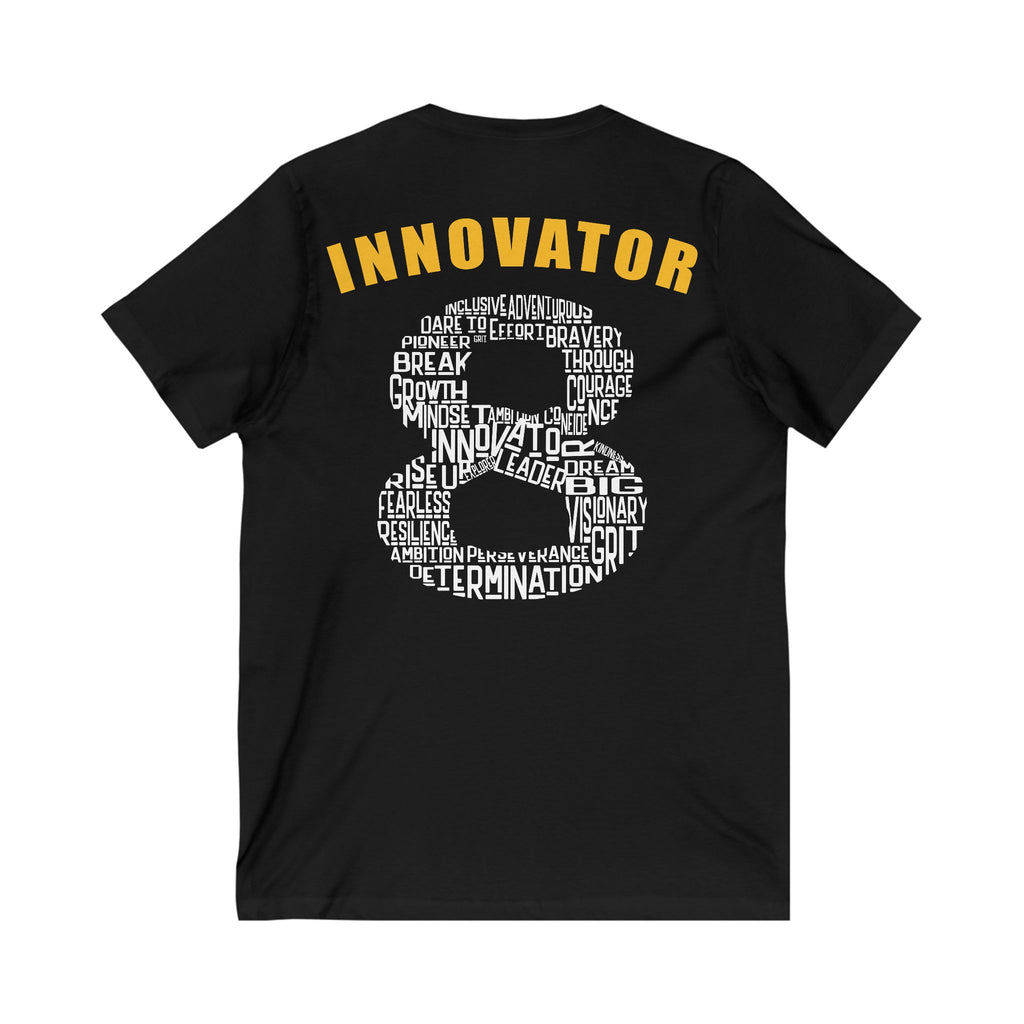 Jennings Innovators Eight - Short Sleeve V-Neck Tee