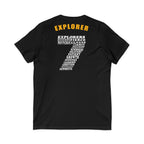 Jennings Wolverines V-Neck Tee | Seventh Grade Explorer