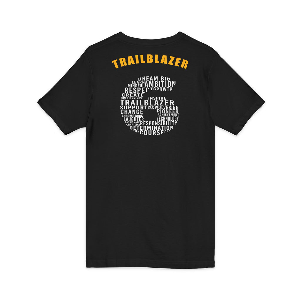 Jennings Wolverines V-Neck Tee | Sixth Grade Trailblazer