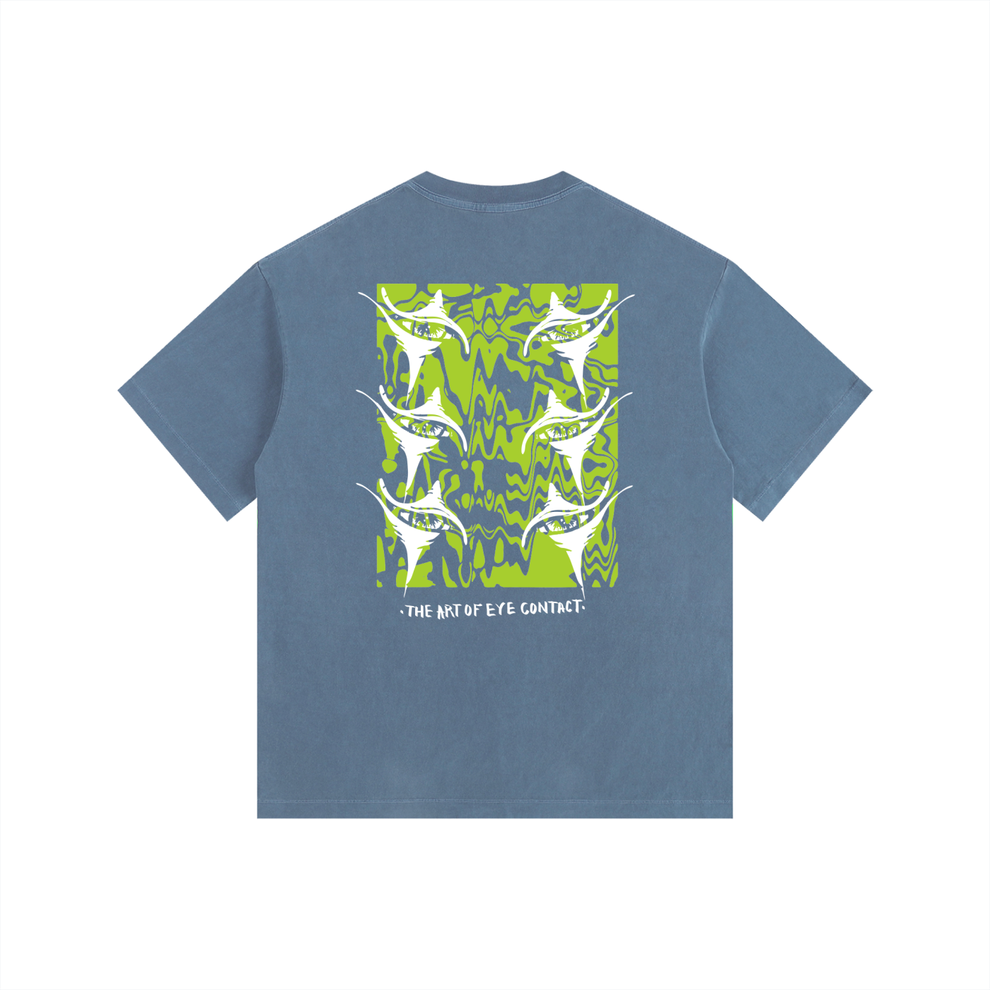 THE ART OF EYE CONTACT-Oversized Tee