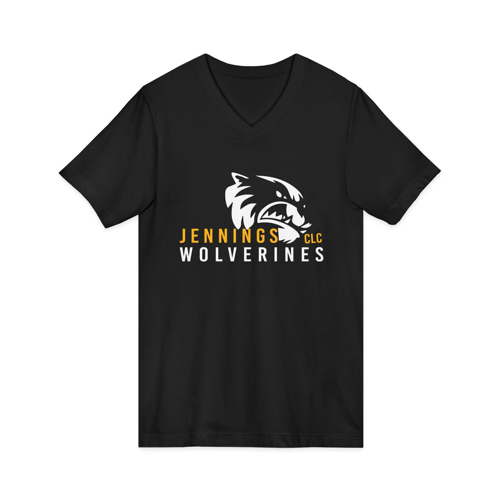Jennings Wolverines V-Neck Tee | Sixth Grade Trailblazer