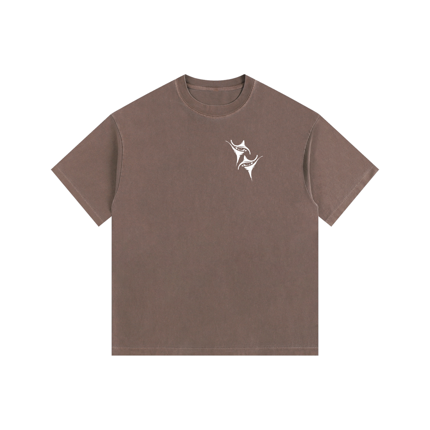 THE ART OF EYE CONTACT-Oversized Tee