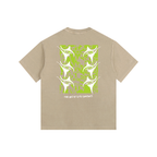 THE ART OF EYE CONTACT-Oversized Tee