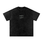 GUNKED N GOOFY-SKELLY-Oversized Snow Washed Tee