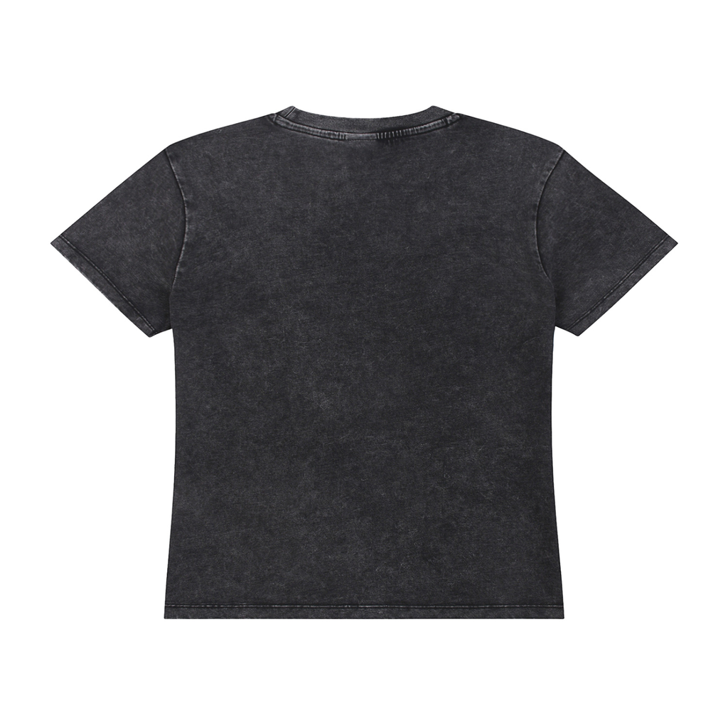 IMMORAL SUPPORT-FITTED GRAPHIC TEE