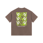 THE ART OF EYE CONTACT-Oversized Tee