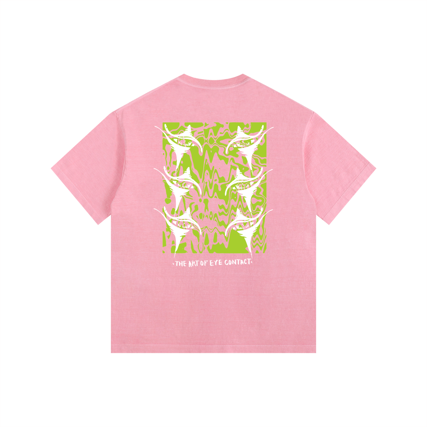 THE ART OF EYE CONTACT-Oversized Tee