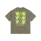 THE ART OF EYE CONTACT-Oversized Tee