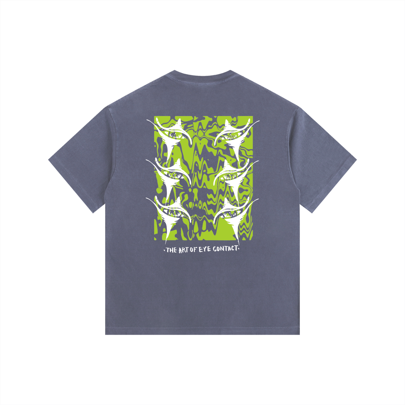 THE ART OF EYE CONTACT-Oversized Tee
