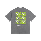 THE ART OF EYE CONTACT-Oversized Tee