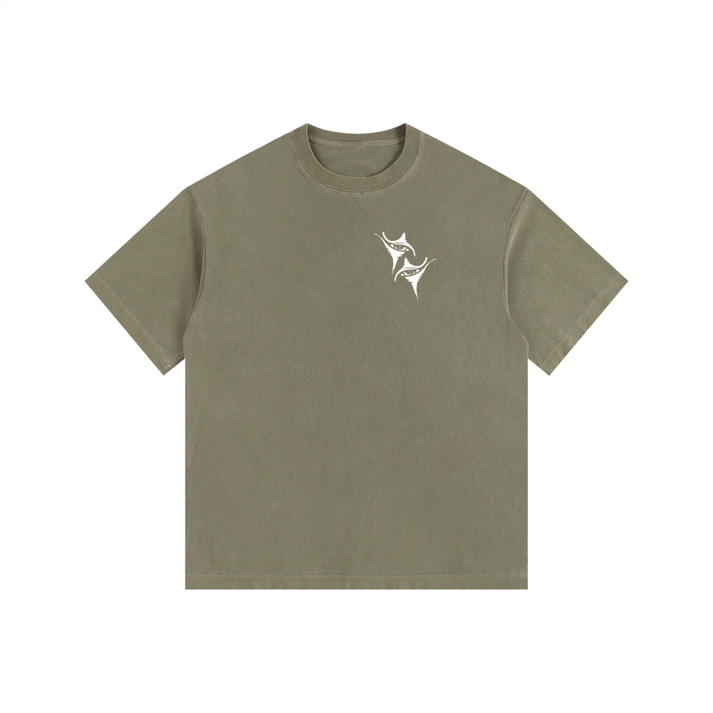 THE ART OF EYE CONTACT-Oversized Tee