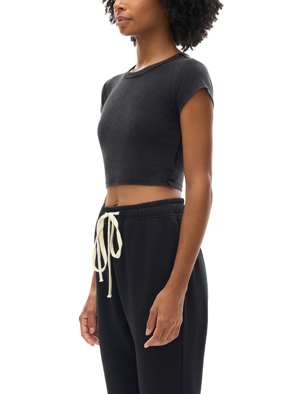 UGLY ON THE INSIDE-CROP TEE