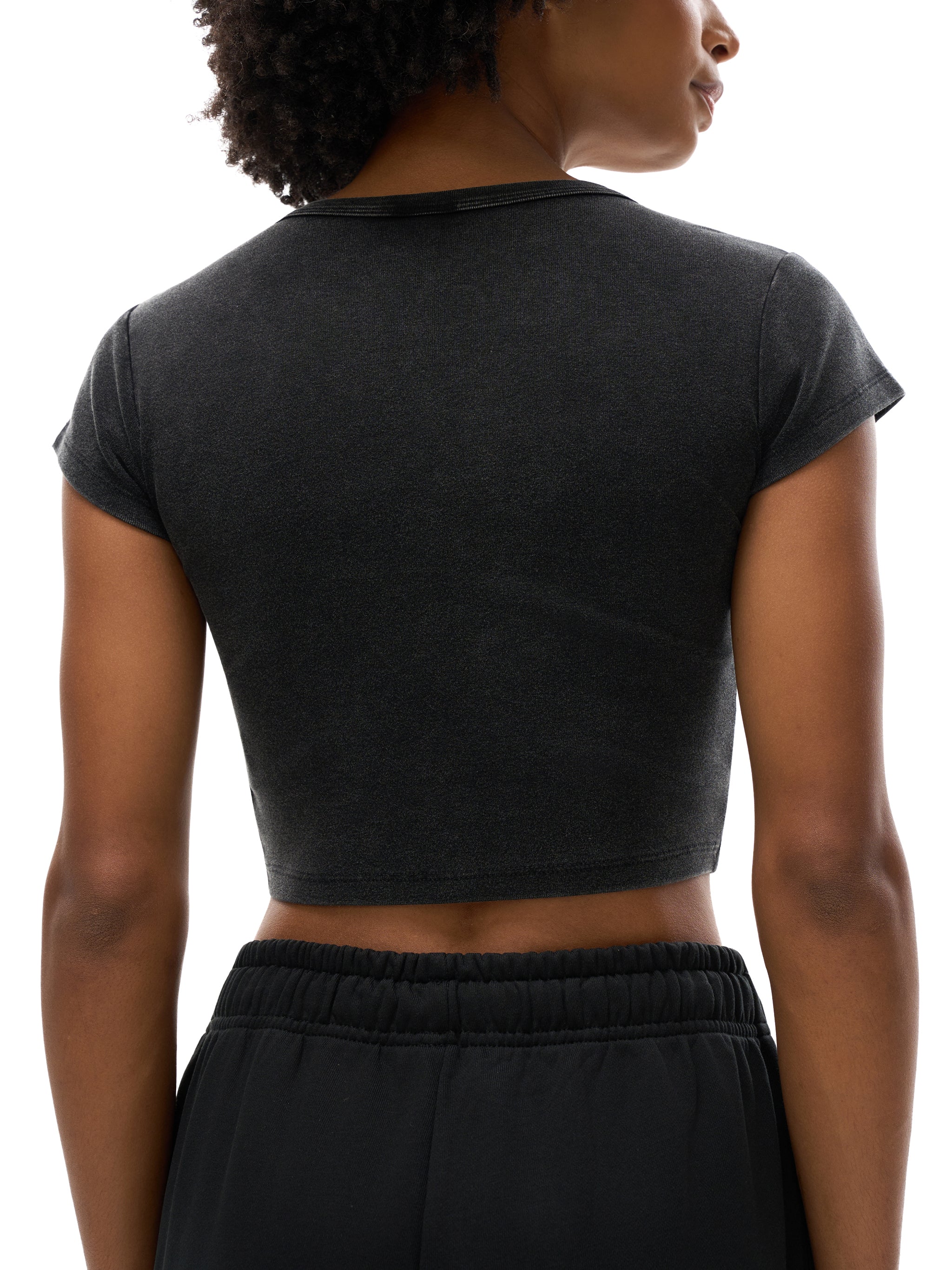 UGLY ON THE INSIDE-CROP TEE