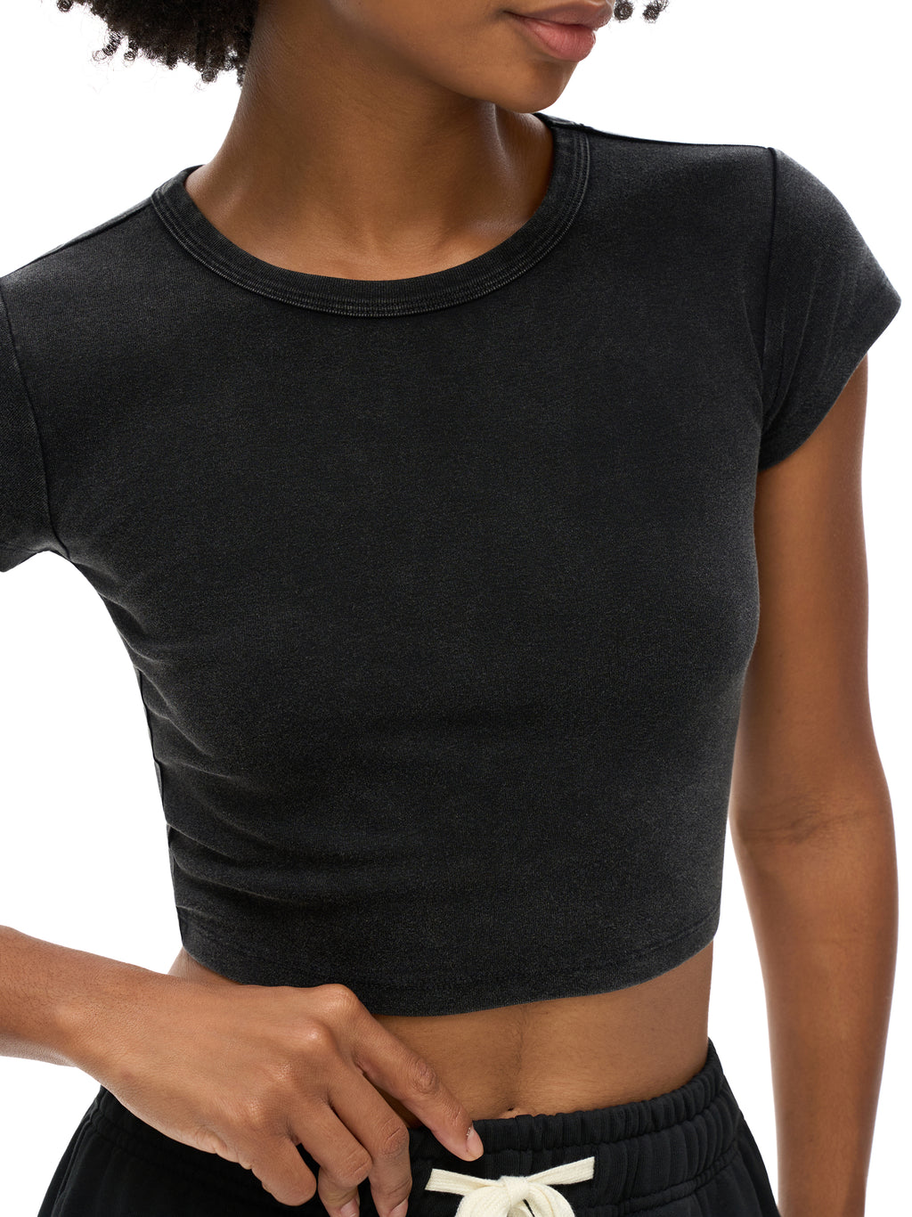UGLY ON THE INSIDE-CROP TEE