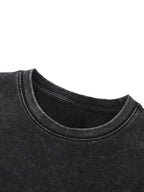 IMMORAL SUPPORT-FITTED GRAPHIC TEE